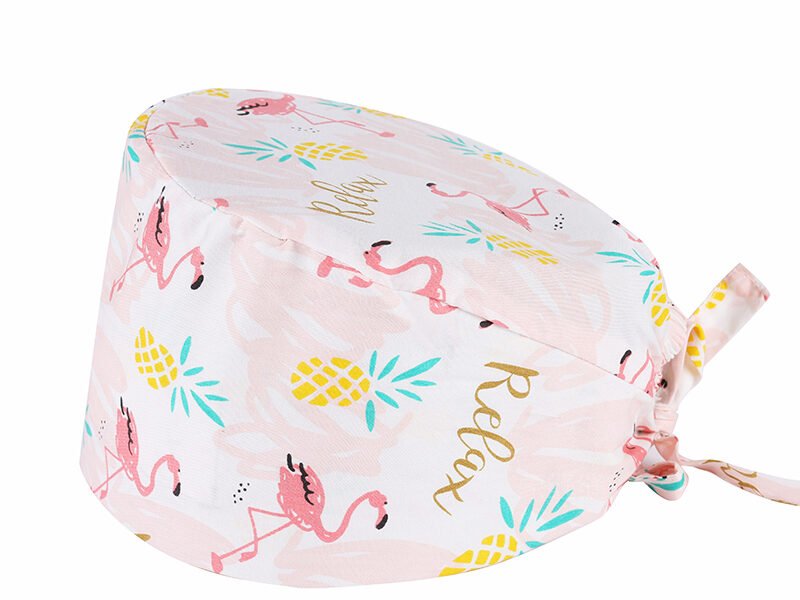 Medilux Flamingo Fun scrub cap