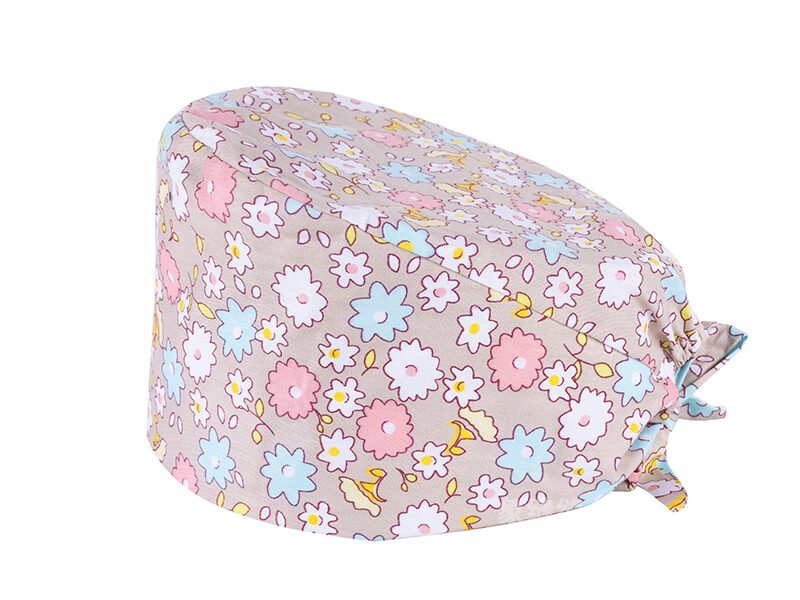 Medilux Pastel Flowers scrub cap