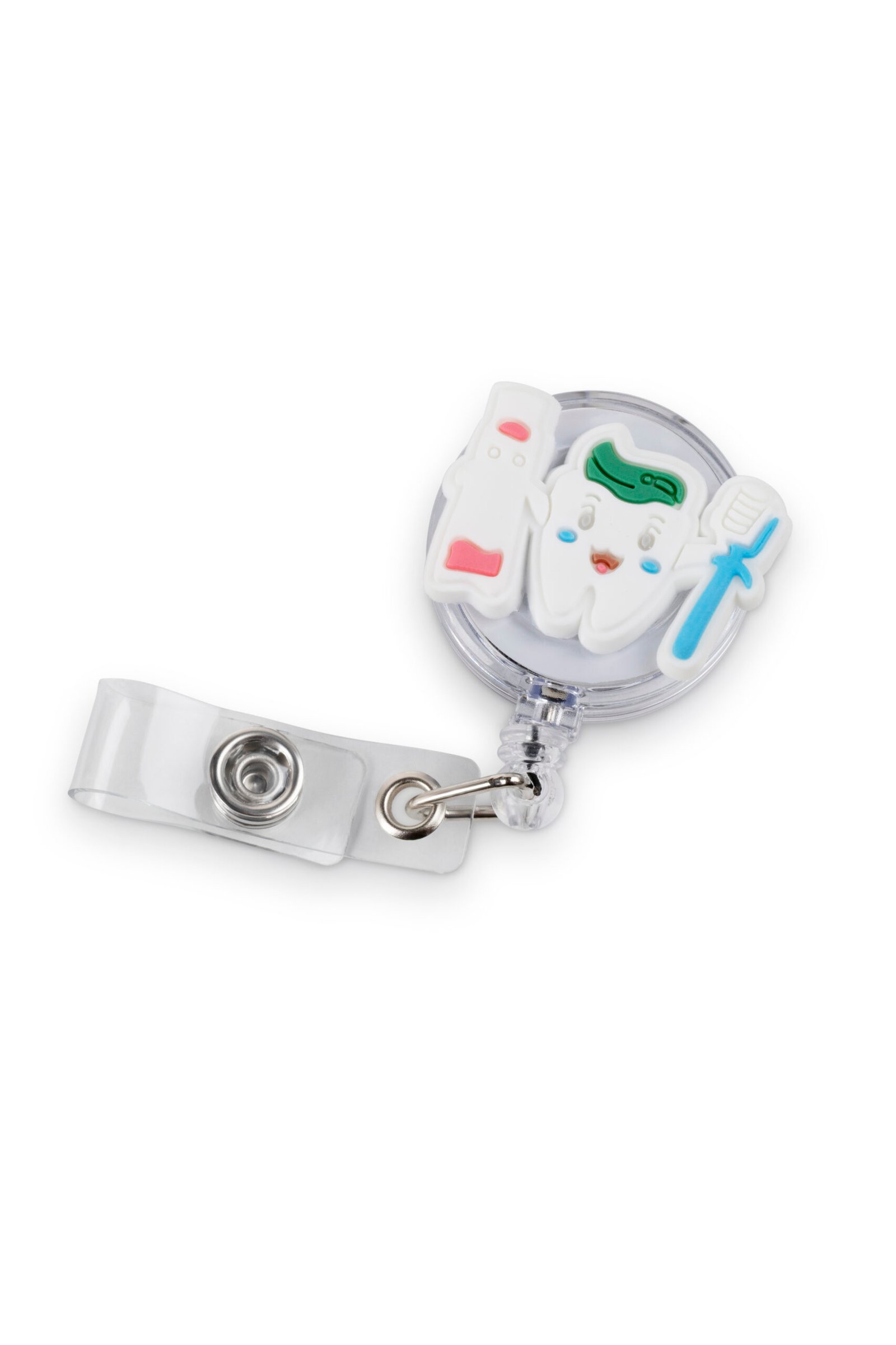 Funny retractable badge reel ID card holder – view 2