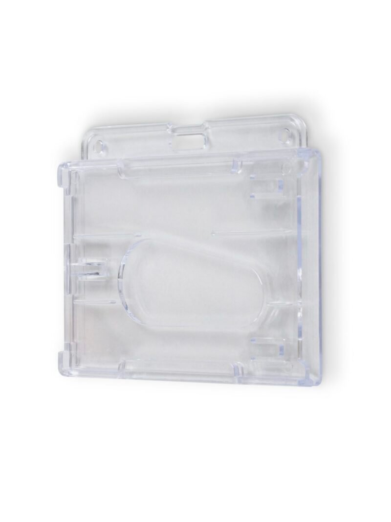 Transparent ID card holder
